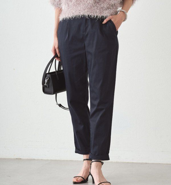  「裾ねじりパンツ」|チノ|
