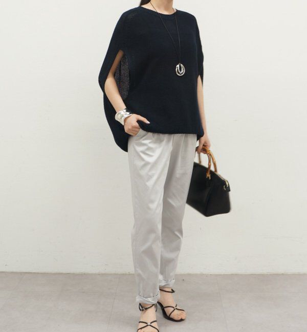  「裾ねじりパンツ」|チノ|