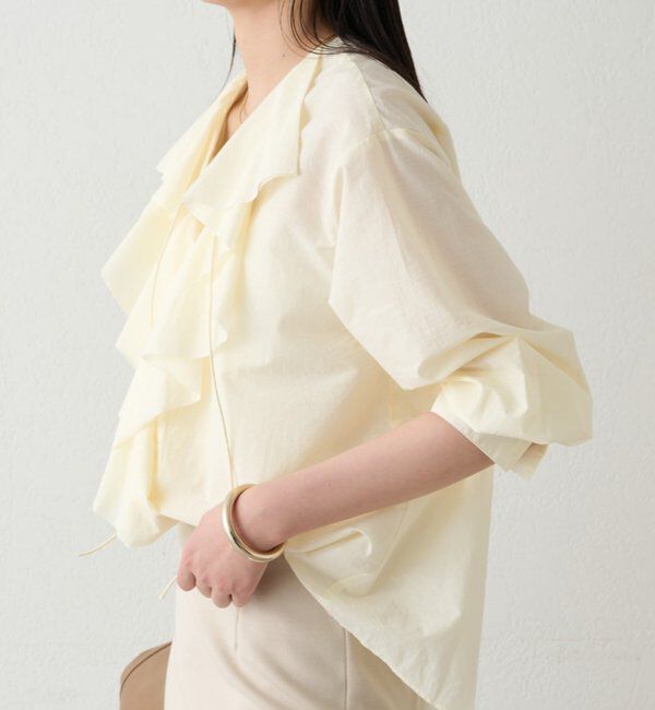  「フリルカラーブラウス」|シャツ・ブラウス|