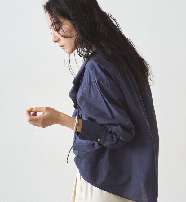 「フリルカラーブラウス」|シャツ・ブラウス|