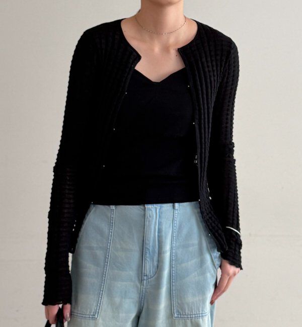  「シアーカーデ」|ニット・セーター|