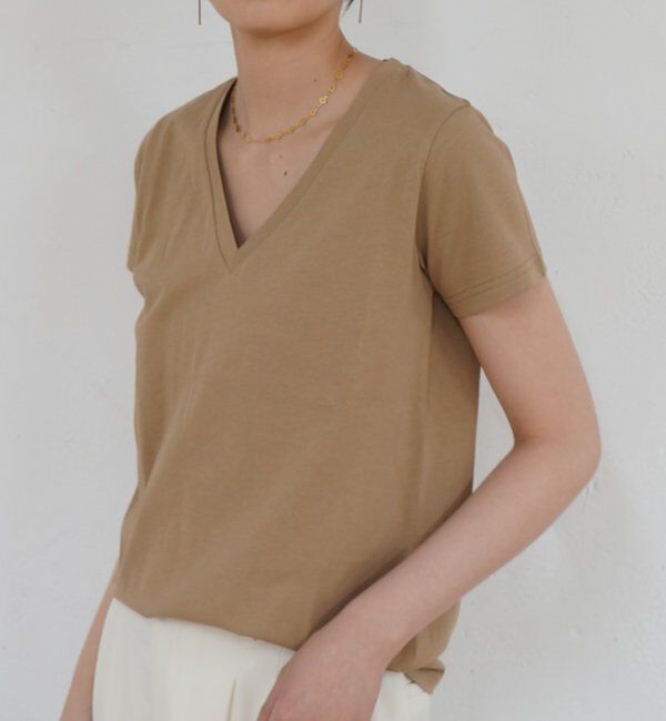 「ディープVカットソー」|Tシャツ・カットソー|