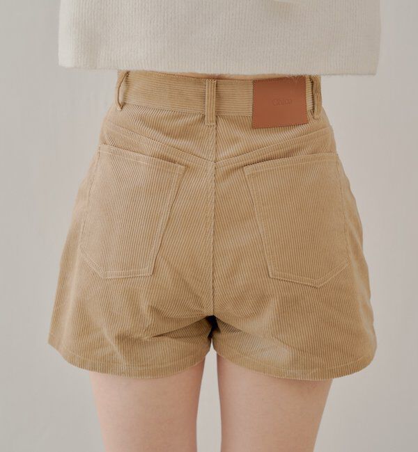  「コーデュロイショートパンツ」|チノ|