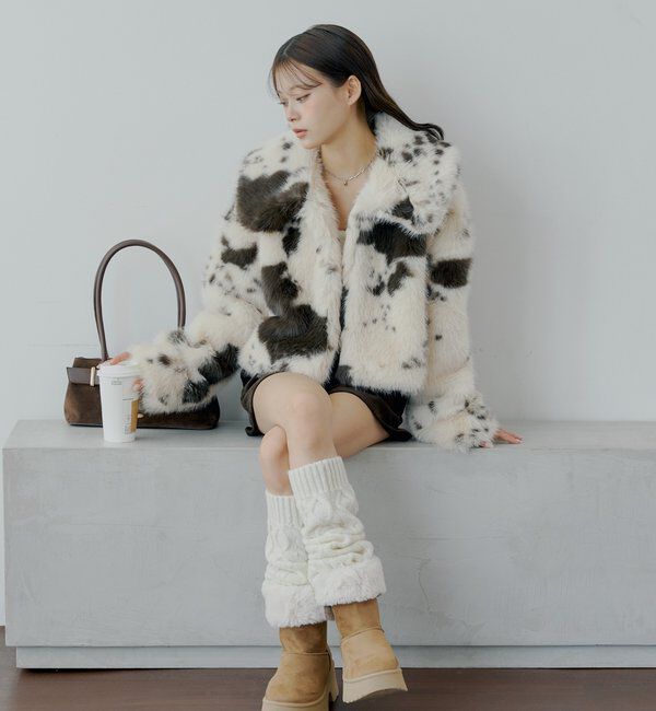  「ファーショートコート」|その他|