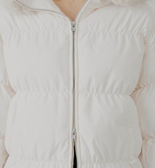  「【4色展開】ファー取り外しミドルルーズ中綿ブルゾン」|その他|