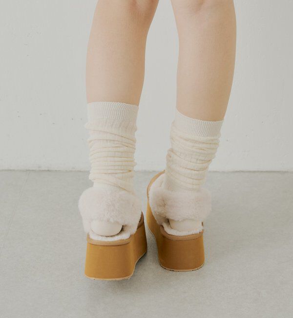  「2way厚底ムートンサボ」|その他|