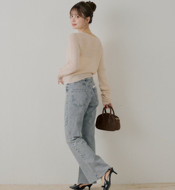  「ラメシアーコンパクトニット」|ニット・セーター|