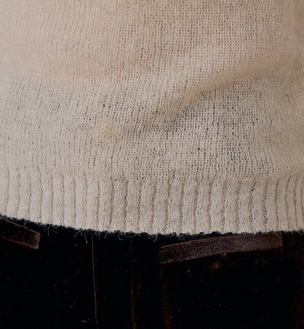  「ラメシアーコンパクトニット」|ニット・セーター|