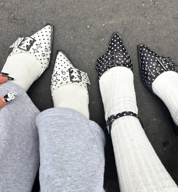  「【HiNT】ベルトストラップミュールパンプス」|パンプス|