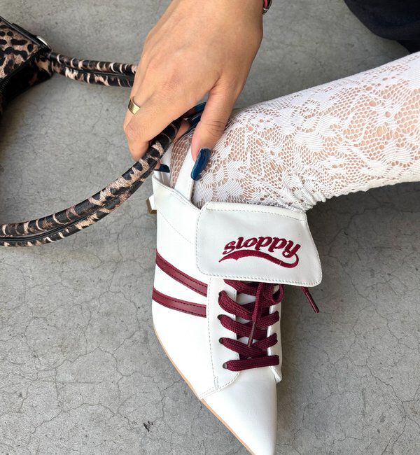  「【SLOPPY】スニーカーミュール」|スニーカー|ホワイトその他1
