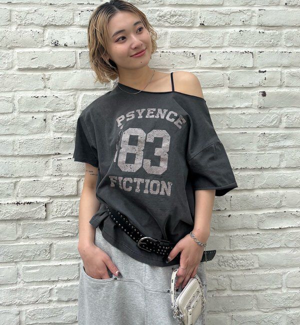  「【新色追加】エリオットオフショルTEE」|Tシャツ・カットソー|