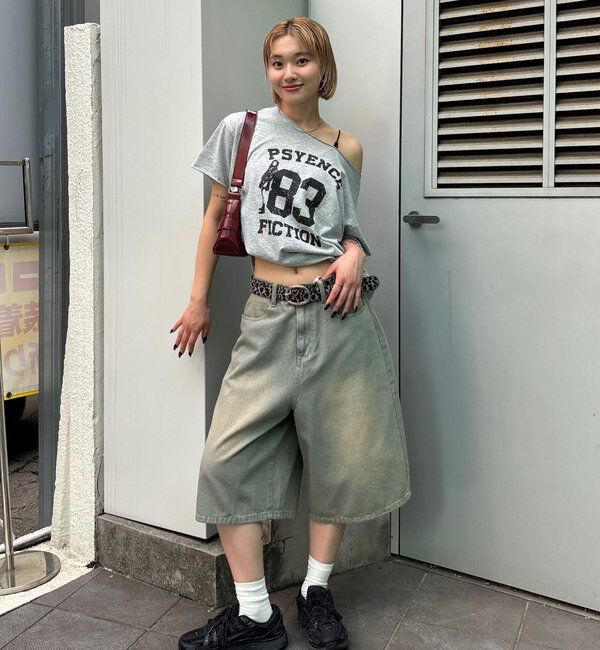  「【新色追加】エリオットオフショルTEE」|Tシャツ・カットソー|