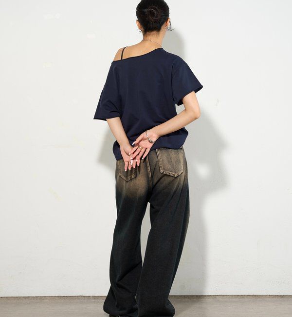  「【新色追加】エリオットオフショルTEE」|Tシャツ・カットソー|