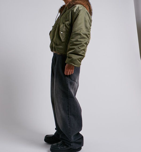  「【お気に入りNO.1】2WAY リバーシブルファーブルゾン」|ブルゾン・スタジャン|