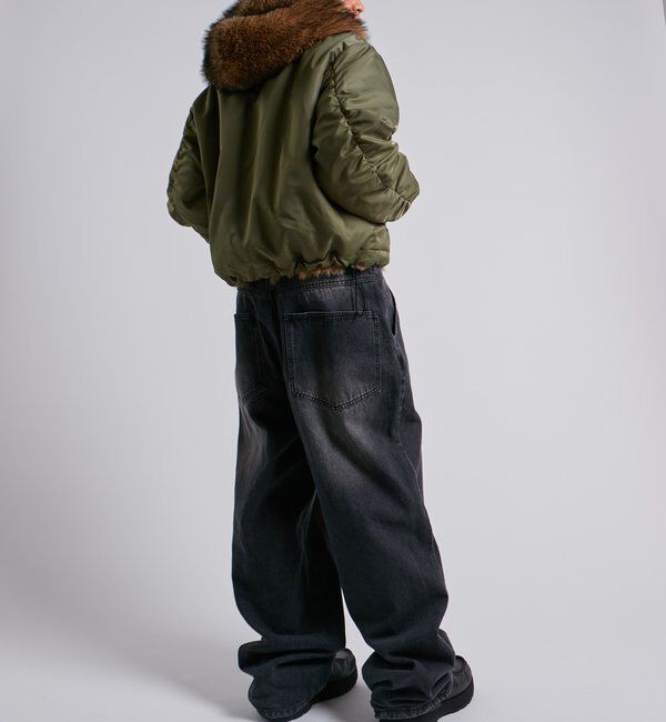  「【お気に入りNO.1】2WAY リバーシブルファーブルゾン」|ブルゾン・スタジャン|