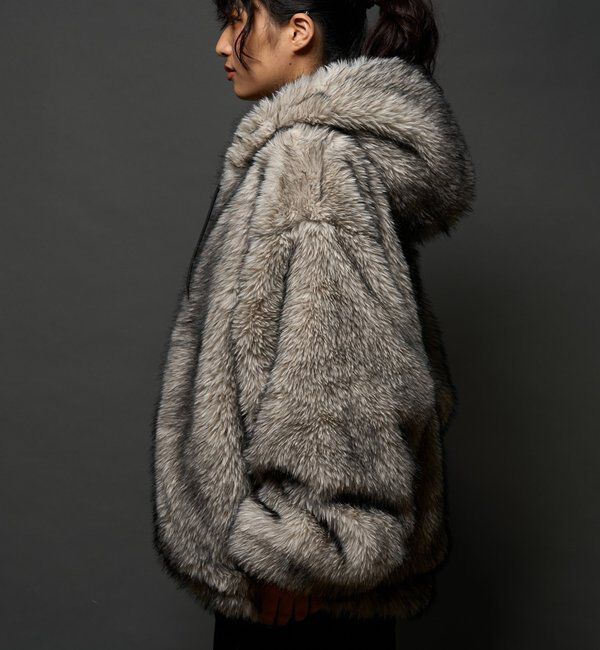  「【お気に入りNO.1】2WAY リバーシブルファーブルゾン」|ブルゾン・スタジャン|