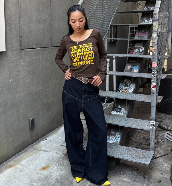  「メッセージトップス」|Tシャツ・カットソー|