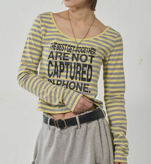  「メッセージトップス」|Tシャツ・カットソー|