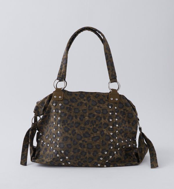  「STUDDED BOSTON BAG」|トートバッグ|