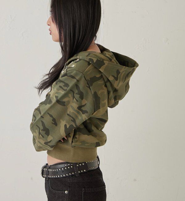  「【WEB限定】アイレットスウェットパーカー」|パーカー|