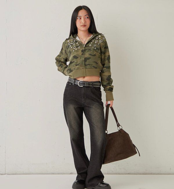  「【WEB限定】アイレットスウェットパーカー」|パーカー|