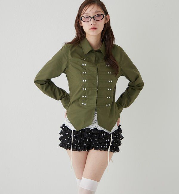  「ナポレオンコンパクトシャツ」|シャツ・ブラウス|