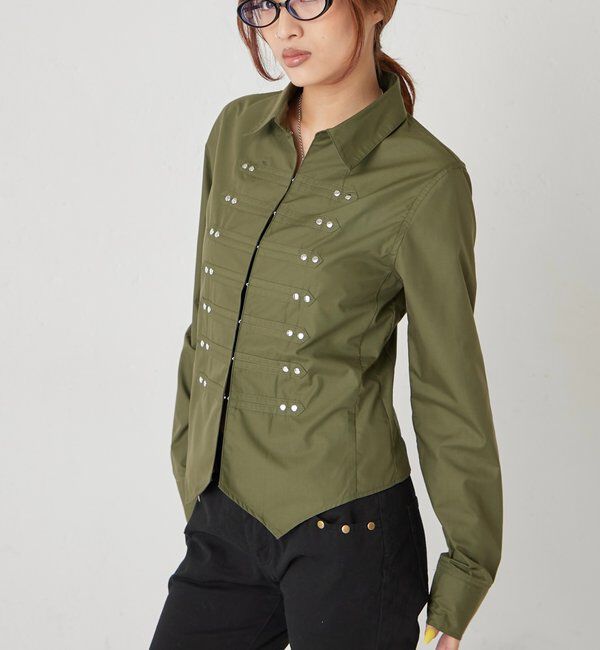  「ナポレオンコンパクトシャツ」|シャツ・ブラウス|