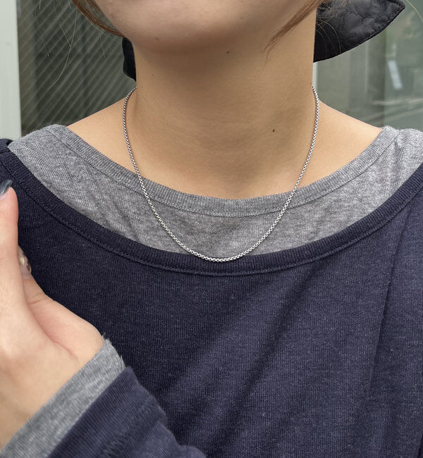  「【パーティーシーンにも】〈GOLDY〉2SETミックスチェーンネックレス」|リング|