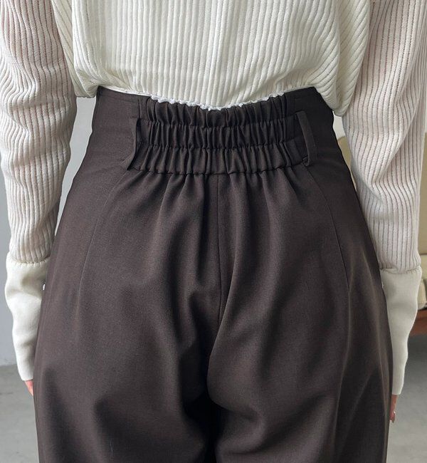  「〈C.L〉カットオフハイウエストパンツ」|チノ|