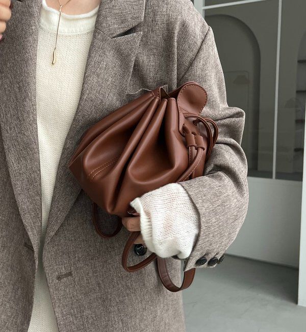  「【CAPRICIEUX LE'MAGE&times;nanacoコラボ】ダンプリンバッグ」|トートバッグ|