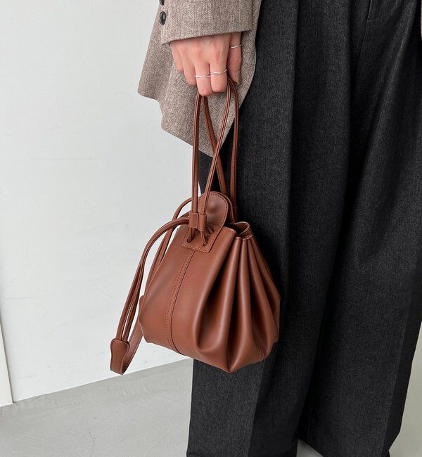  「【CAPRICIEUX LE'MAGE&times;nanacoコラボ】ダンプリンバッグ」|トートバッグ|