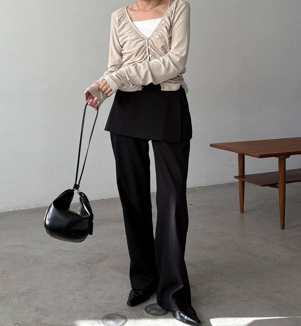  「パイピングドレープカーディガン」|Tシャツ・カットソー|