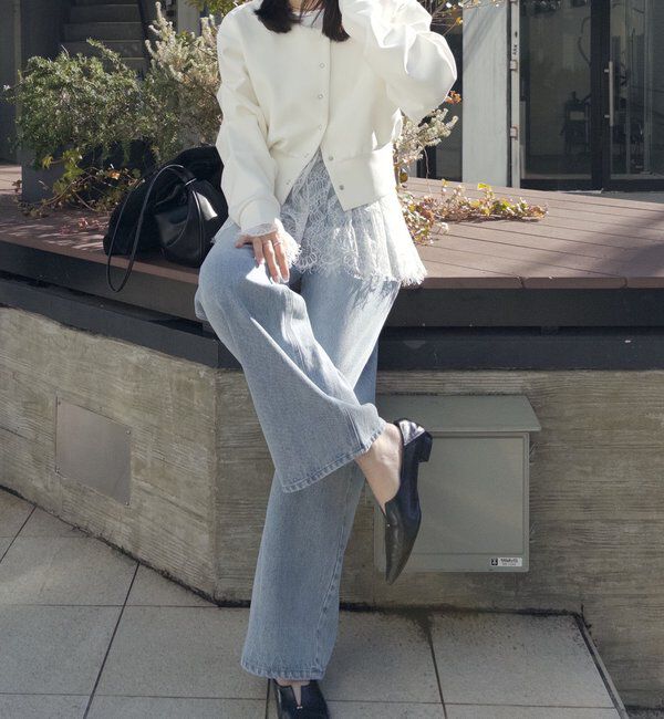  「ダンボールタックスリーブカーディガン」|Tシャツ・カットソー|