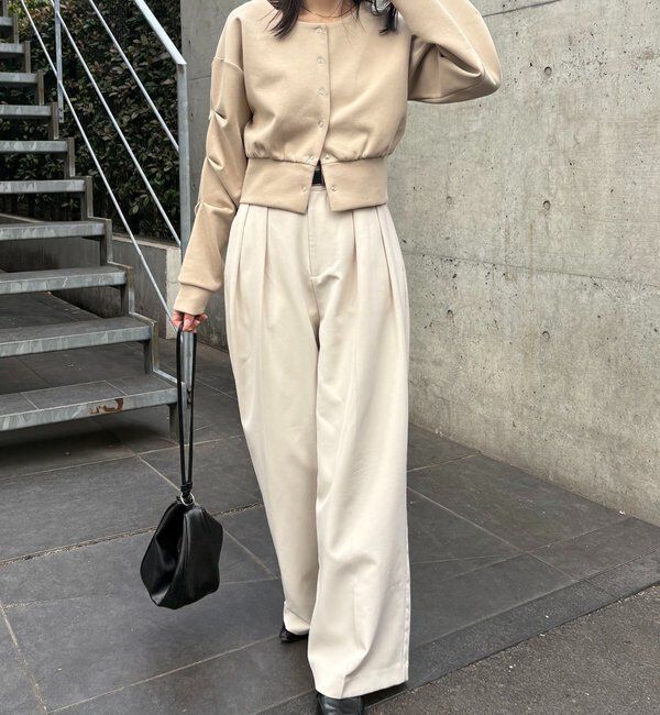  「ダンボールタックスリーブカーディガン」|Tシャツ・カットソー|