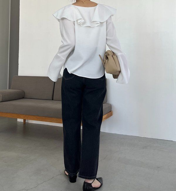  「フリルリボンブラウス」|シャツ・ブラウス|