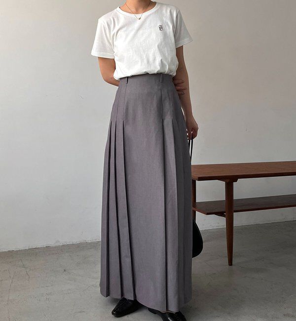  「切替プリーツスカート」|スカート|