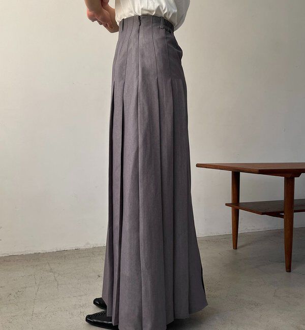  「切替プリーツスカート」|スカート|