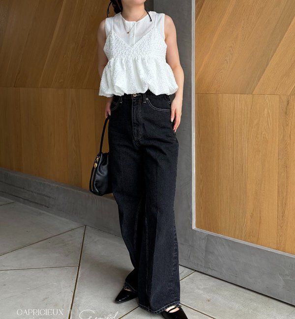  「【LE'MAGE&times;gemeilコラボ】バブルバルーンキャミ」|シャツ・ブラウス|