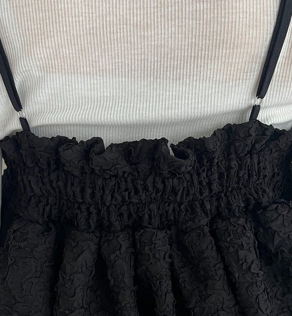  「【LE'MAGE&times;gemeilコラボ】バブルバルーンキャミ」|シャツ・ブラウス|