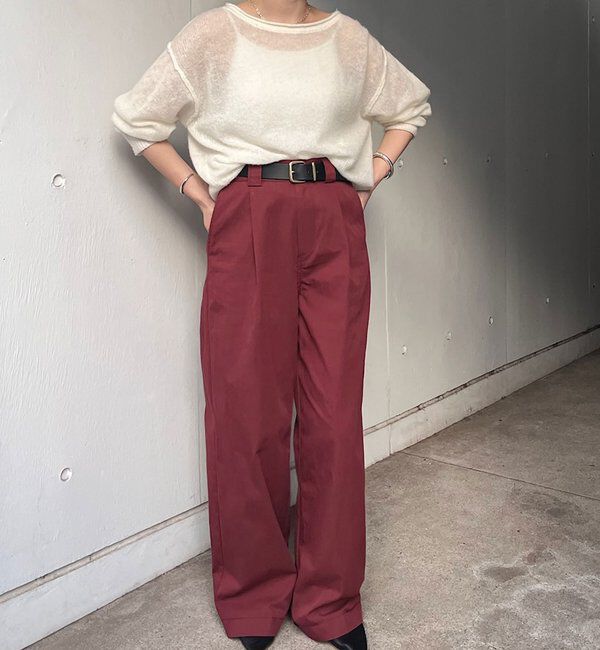  「ミリタリーパンツ」|チノ|