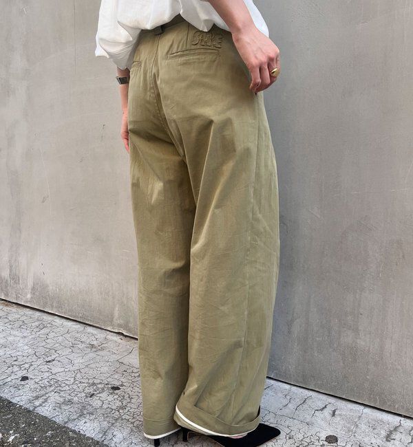  「ミリタリーパンツ」|チノ|