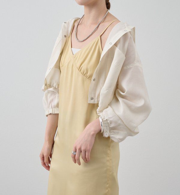  「サテンキャミワンピース」|ワンピース|