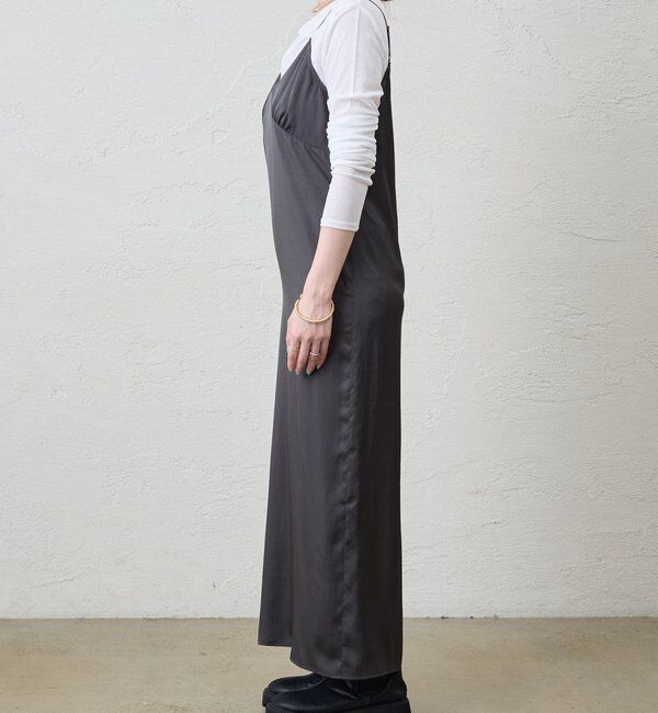  「サテンキャミワンピース」|ワンピース|