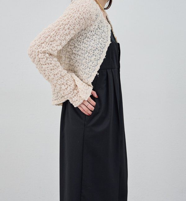  「ハイウエストサロペット」|オールインワン|