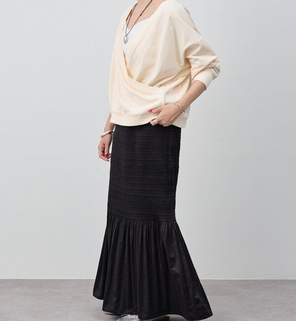  「カシュクールスウェット」|Tシャツ・カットソー|