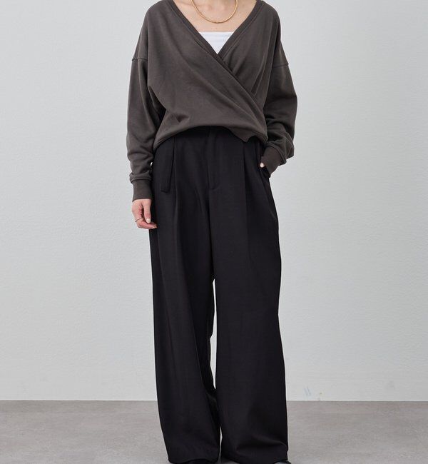  「カシュクールスウェット」|Tシャツ・カットソー|