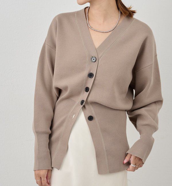  「スムースシェイプカーディガン」|カーディガン|