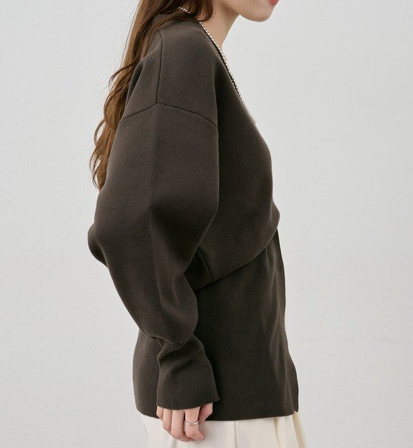  「スムースシェイプカーディガン」|カーディガン|