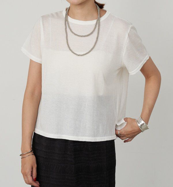  「シャイニー天竺Tシャツ」|Tシャツ・カットソー|