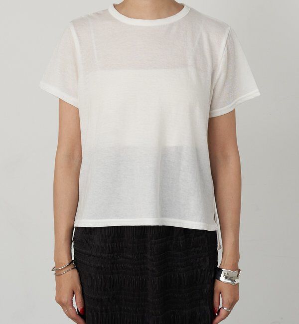  「シャイニー天竺Tシャツ」|Tシャツ・カットソー|